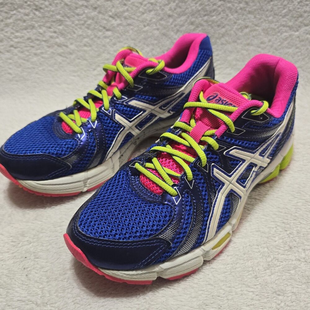 ASICS GEL-Exalt Women's 7.5 Blue Running Shoes T379Q Athletic Sneakers
